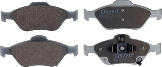QUARO QP8569 - Тормозные колодки, дисковые, комплект autospares.lv