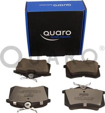 QUARO QP8078C - Тормозные колодки, дисковые, комплект autospares.lv