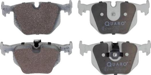 QUARO QP8141 - Тормозные колодки, дисковые, комплект autospares.lv