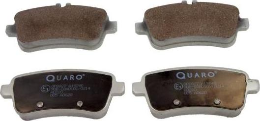 QUARO QP8827 - Тормозные колодки, дисковые, комплект autospares.lv