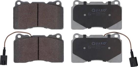 QUARO QP8877 - Тормозные колодки, дисковые, комплект autospares.lv