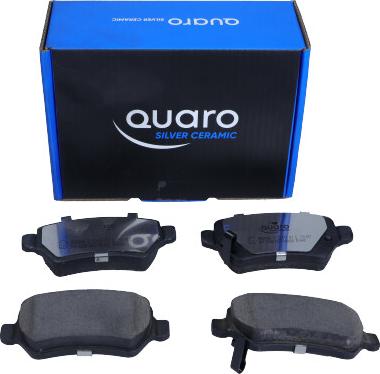 QUARO QP8346C - Тормозные колодки, дисковые, комплект autospares.lv