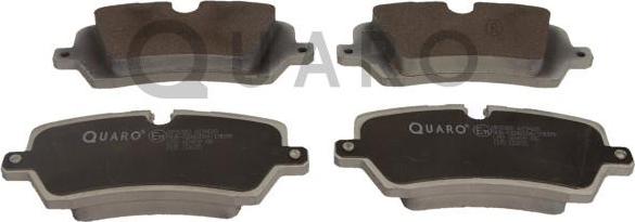 QUARO QP8380 - Тормозные колодки, дисковые, комплект autospares.lv