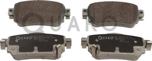 QUARO QP8267 - Тормозные колодки, дисковые, комплект autospares.lv