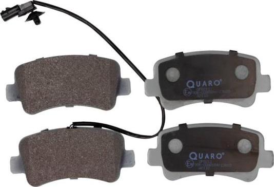 QUARO QP8211 - Тормозные колодки, дисковые, комплект autospares.lv