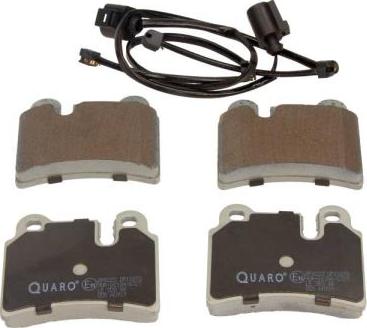 QUARO QP8223 - Тормозные колодки, дисковые, комплект autospares.lv