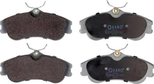 QUARO QP8796 - Тормозные колодки, дисковые, комплект autospares.lv