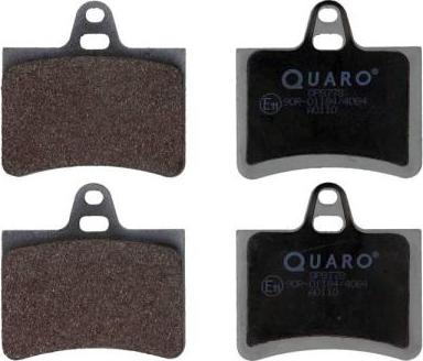 QUARO QP8778 - Тормозные колодки, дисковые, комплект autospares.lv