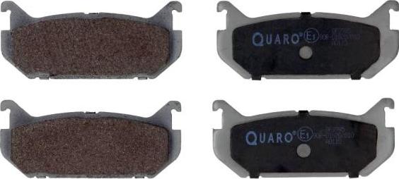 QUARO QP3995 - Тормозные колодки, дисковые, комплект autospares.lv