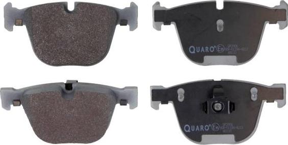 QUARO QP3906 - Тормозные колодки, дисковые, комплект autospares.lv