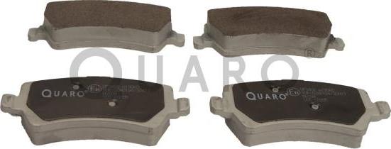 QUARO QP3408 - Тормозные колодки, дисковые, комплект autospares.lv