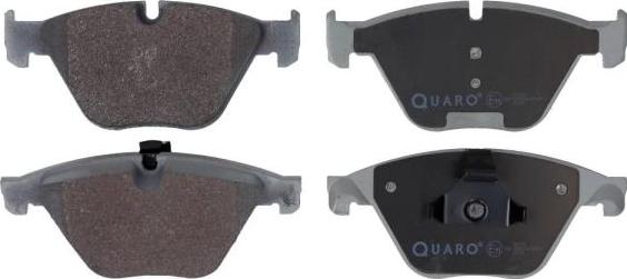 QUARO QP3570 - Тормозные колодки, дисковые, комплект autospares.lv