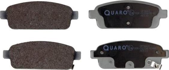 QUARO QP3663 - Тормозные колодки, дисковые, комплект autospares.lv
