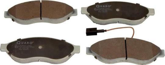QUARO QP3600 - Тормозные колодки, дисковые, комплект autospares.lv