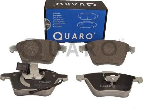 QUARO QP3052 - Тормозные колодки, дисковые, комплект autospares.lv