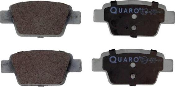 QUARO QP3025 - Тормозные колодки, дисковые, комплект autospares.lv