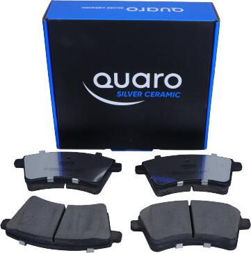 QUARO QP3856C - Тормозные колодки, дисковые, комплект autospares.lv