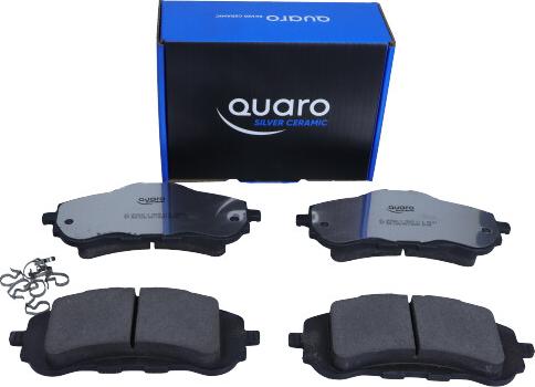 QUARO QP3860C - Тормозные колодки, дисковые, комплект autospares.lv