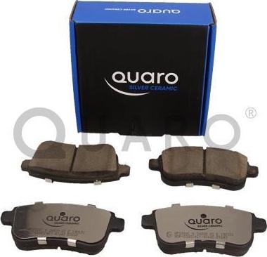 QUARO QP3316C - Тормозные колодки, дисковые, комплект autospares.lv