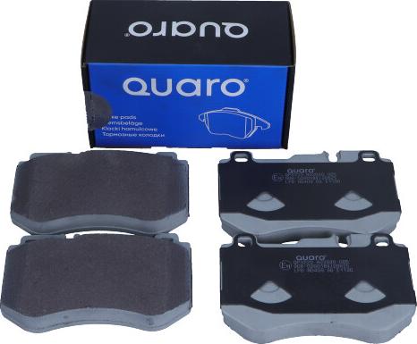 QUARO QP3220 - Тормозные колодки, дисковые, комплект autospares.lv