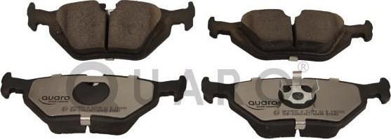 QUARO QP3757C - Тормозные колодки, дисковые, комплект autospares.lv