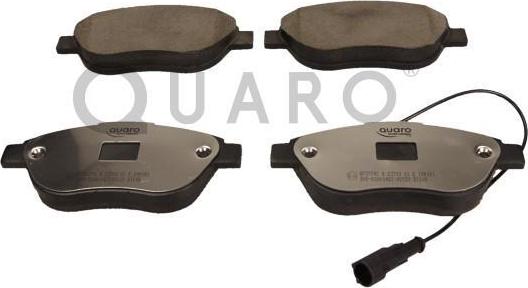 QUARO QP3774C - Тормозные колодки, дисковые, комплект autospares.lv