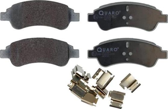 QUARO QP2989 - Тормозные колодки, дисковые, комплект autospares.lv