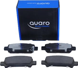 QUARO QP2417C - Тормозные колодки, дисковые, комплект autospares.lv