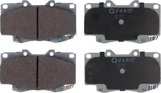 QUARO QP2433 - Тормозные колодки, дисковые, комплект autospares.lv