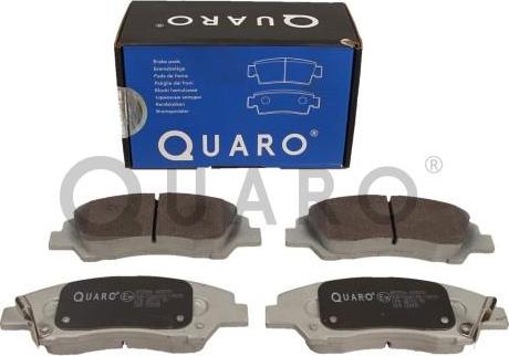 QUARO QP2504 - Тормозные колодки, дисковые, комплект autospares.lv