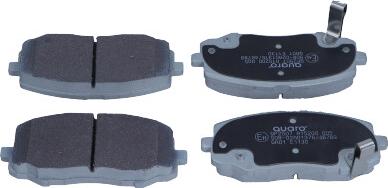 QUARO QP2507 - Тормозные колодки, дисковые, комплект autospares.lv