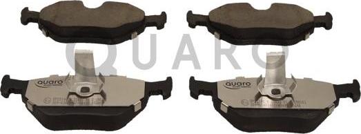 QUARO QP2514C - Тормозные колодки, дисковые, комплект autospares.lv