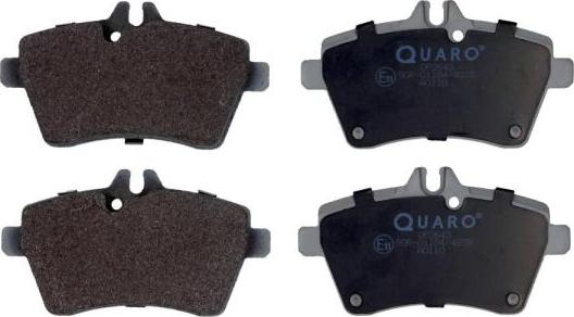 QUARO QP2643 - Тормозные колодки, дисковые, комплект autospares.lv