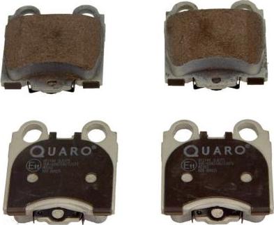 QUARO QP2144 - Тормозные колодки, дисковые, комплект autospares.lv