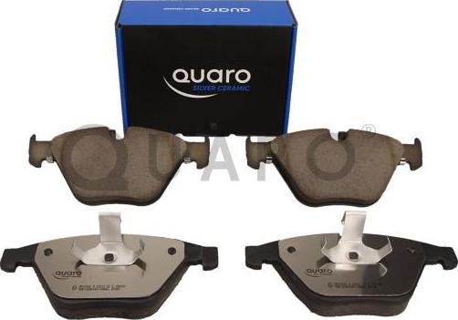 QUARO QP2153C - Тормозные колодки, дисковые, комплект autospares.lv