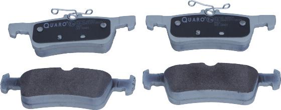 QUARO QP2165 - Тормозные колодки, дисковые, комплект autospares.lv