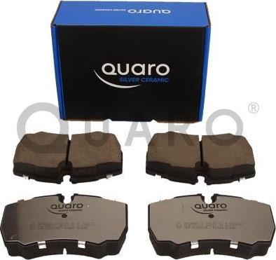 QUARO QP2896C - Тормозные колодки, дисковые, комплект autospares.lv