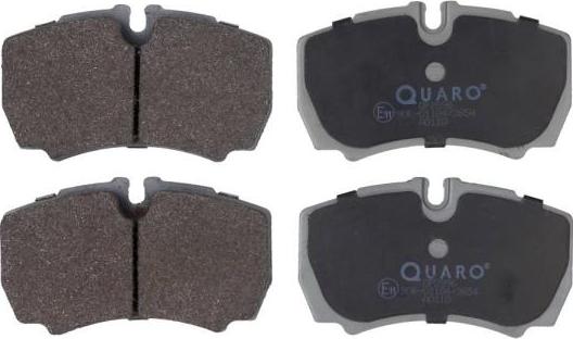 QUARO QP2896 - Тормозные колодки, дисковые, комплект autospares.lv