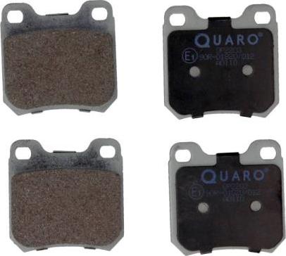 QUARO QP2203 - Тормозные колодки, дисковые, комплект autospares.lv