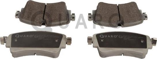 QUARO QP2278 - Тормозные колодки, дисковые, комплект autospares.lv