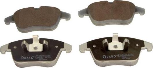 QUARO QP2789 - Тормозные колодки, дисковые, комплект autospares.lv