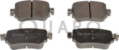 QUARO QP2730 - Тормозные колодки, дисковые, комплект autospares.lv