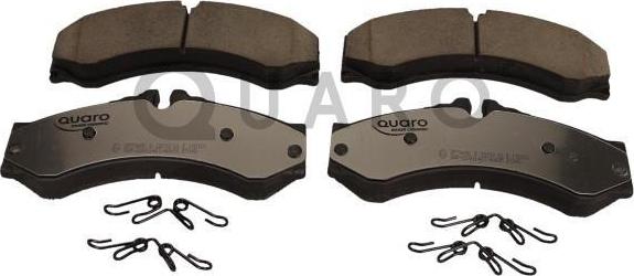 QUARO QP7945C - Тормозные колодки, дисковые, комплект autospares.lv
