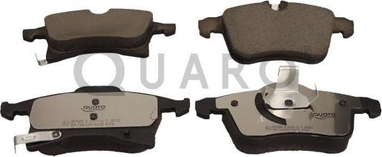 QUARO QP7965C - Тормозные колодки, дисковые, комплект autospares.lv