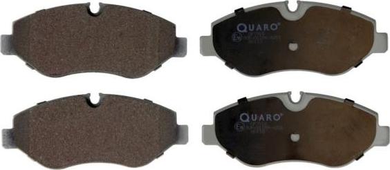 QUARO QP7918 - Тормозные колодки, дисковые, комплект autospares.lv