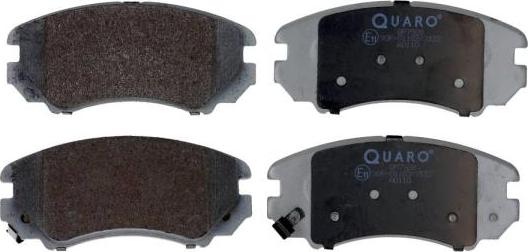 QUARO QP7928 - Тормозные колодки, дисковые, комплект autospares.lv