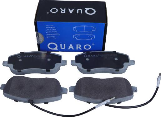 QUARO QP7971 - Тормозные колодки, дисковые, комплект autospares.lv