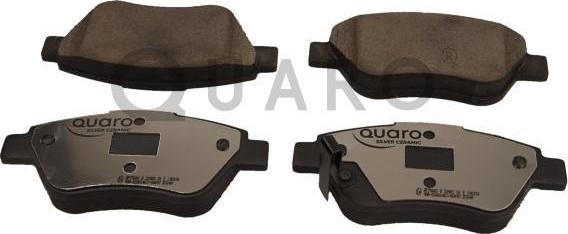 QUARO QP7566C - Тормозные колодки, дисковые, комплект autospares.lv