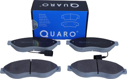 QUARO QP7603 - Тормозные колодки, дисковые, комплект autospares.lv