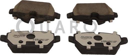 QUARO QP7090C - Тормозные колодки, дисковые, комплект autospares.lv